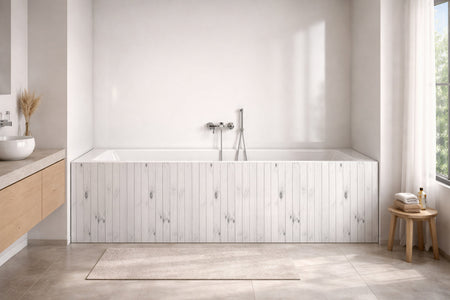 Badewannenverkleidung Holzoptik