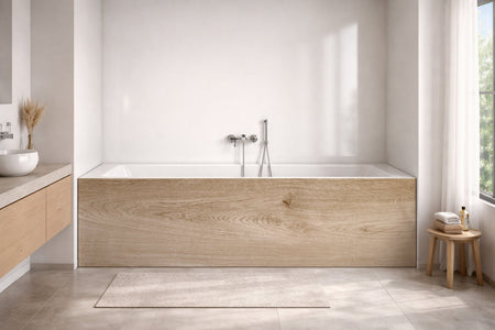 Badewannenverkleidung Holzoptik