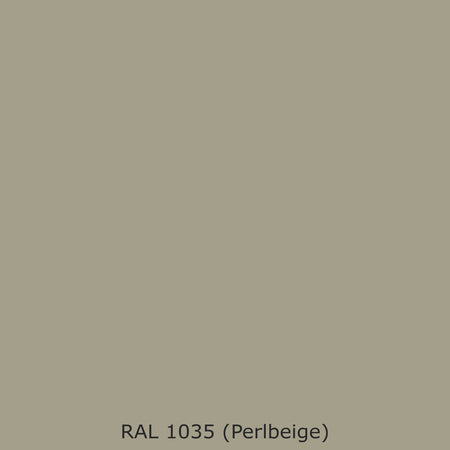 Toilettenrückwand Einfarbig #A39F8B RAL 1035 (Perlbeige)
