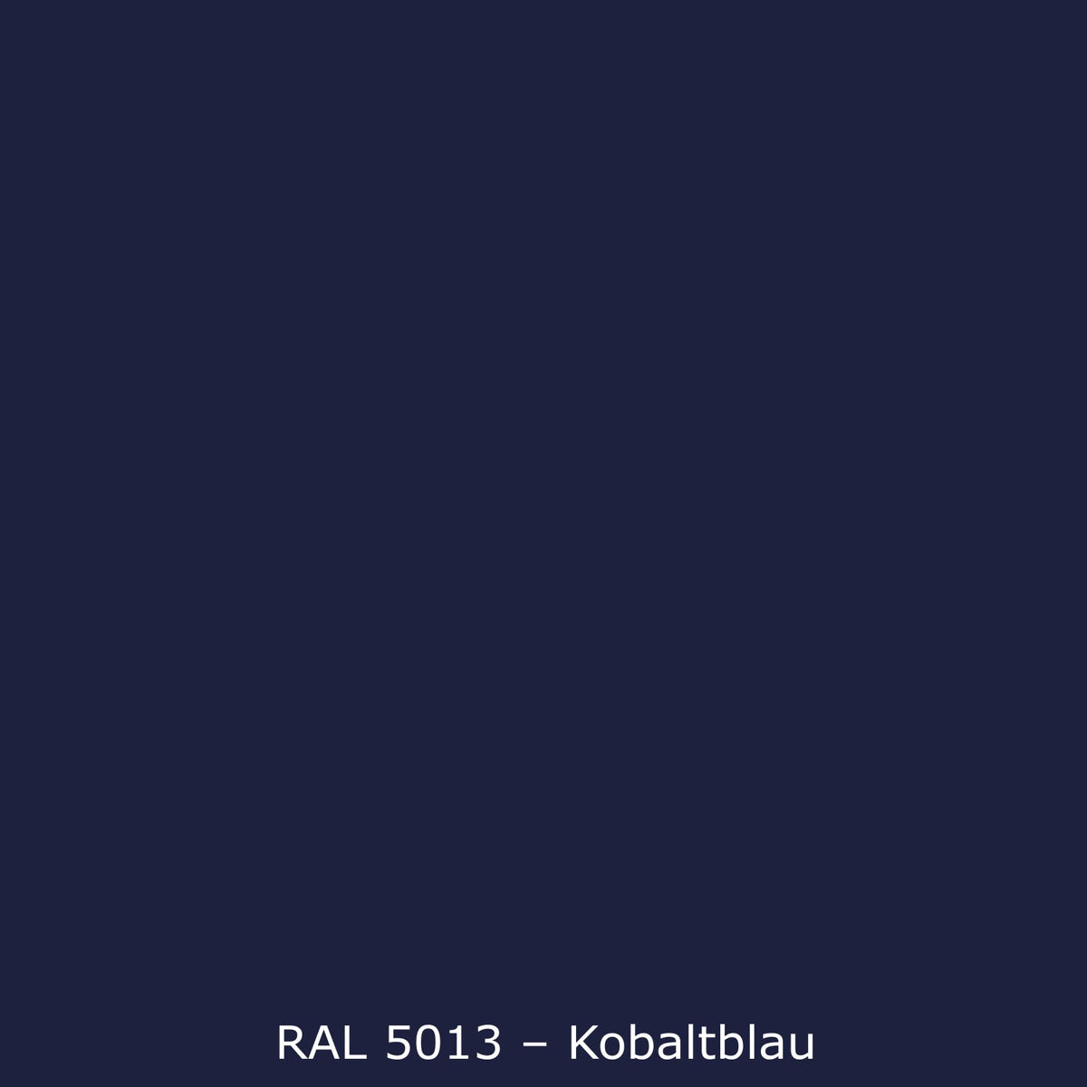 Toilettenrückwand Einfarbig RAL 5013 Kobaltblau