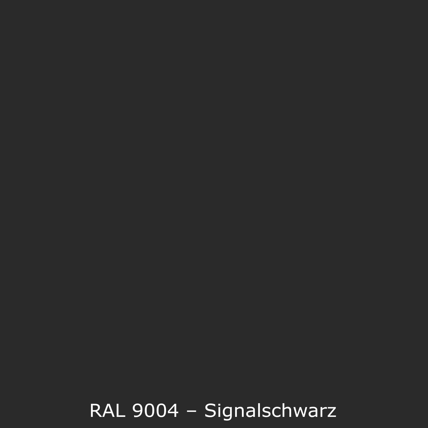 Toilettenrückwand Einfarbig RAL 9004 Signalschwarz