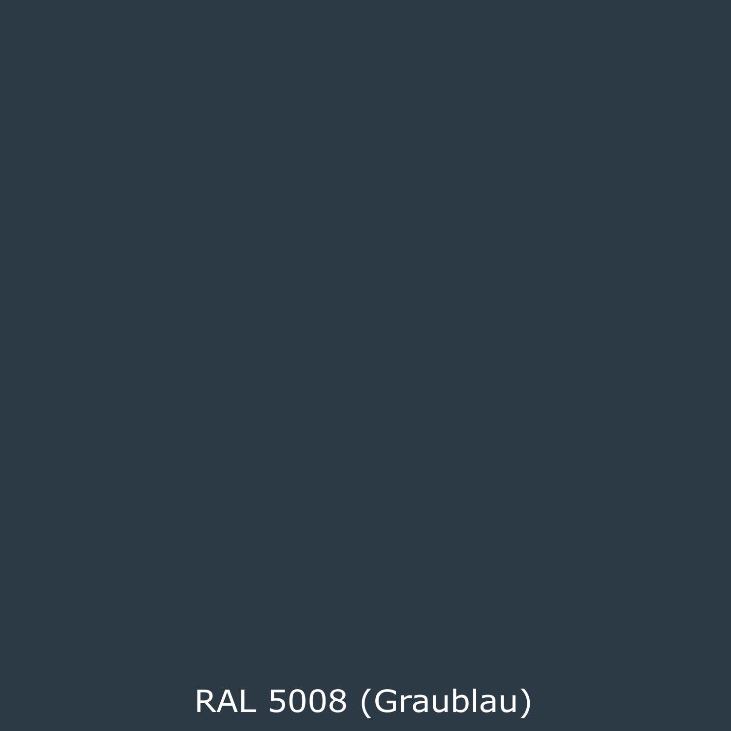 Toilettenrückwand Einfarbig RAL 5008 Graublau