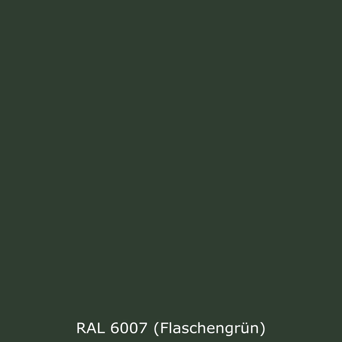 Toilettenrückwand Einfarbig RAL 6007 Flaschengrün