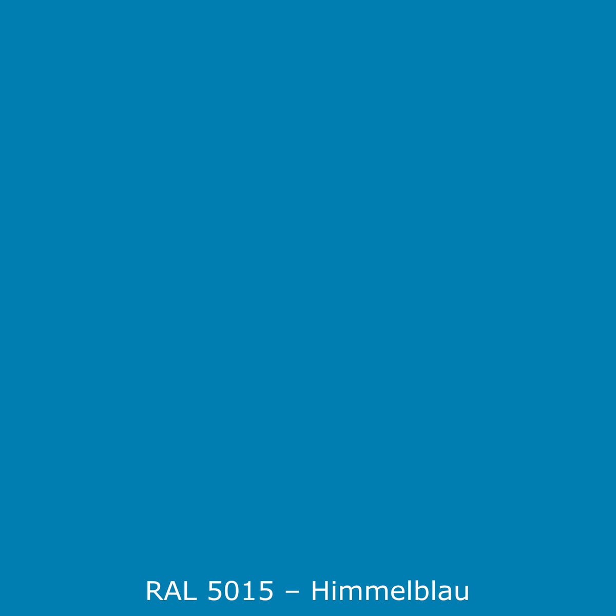 Toilettenrückwand Einfarbig RAL 5015 Himmelblau