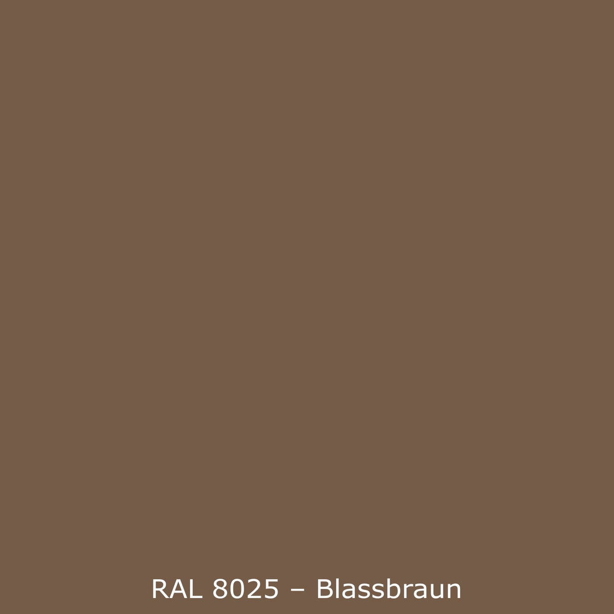 Toilettenrückwand Einfarbig RAL 8025 Blassbraun