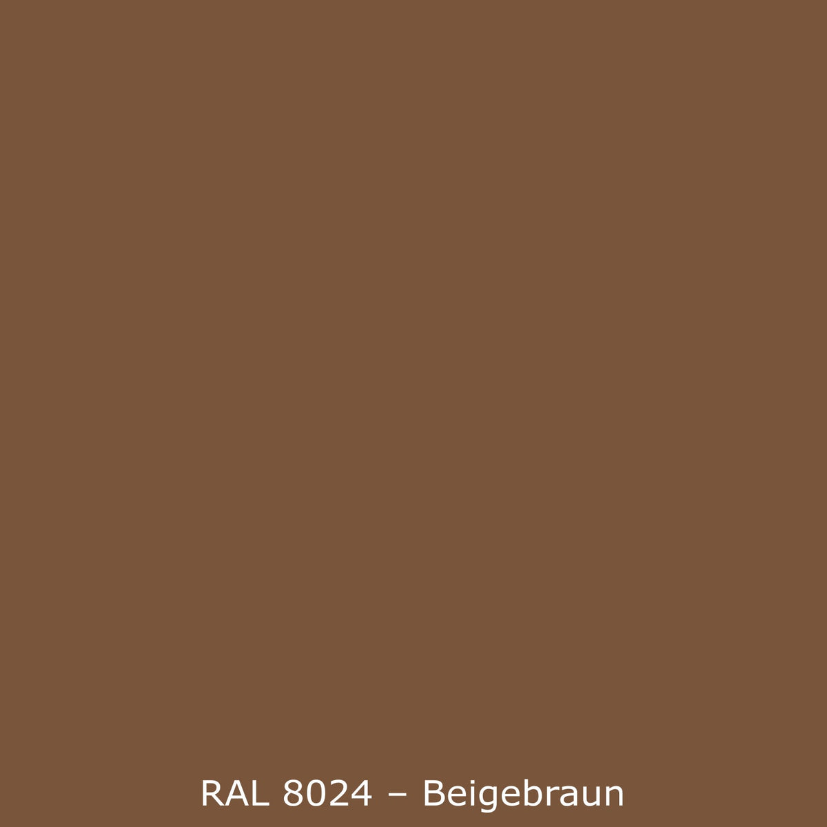 Toilettenrückwand Einfarbig RAL 8024 Beigebraun