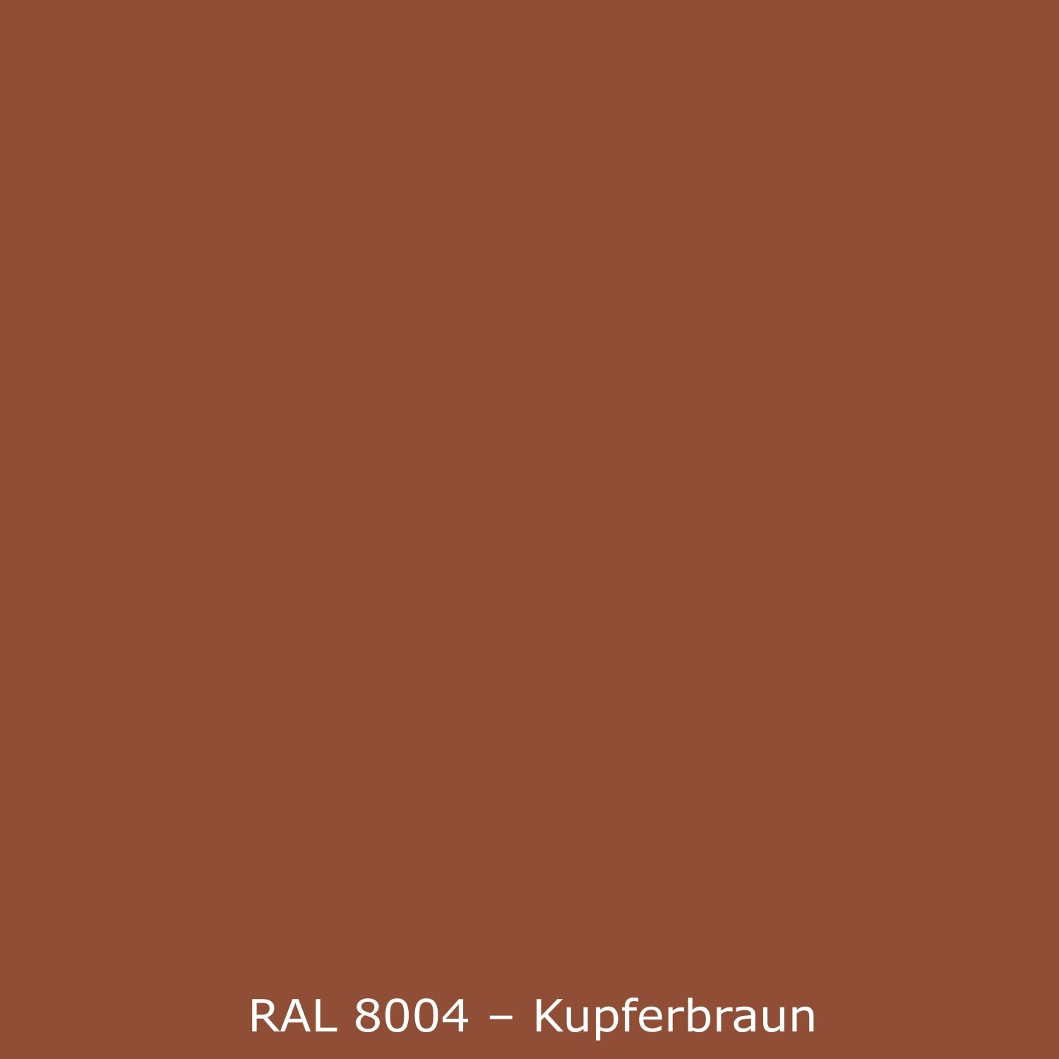 Toilettenrückwand Einfarbig RAL 8004 Kupferbraun