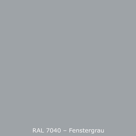 Toilettenrückwand Einfarbig RAL 7040 Fenstergrau