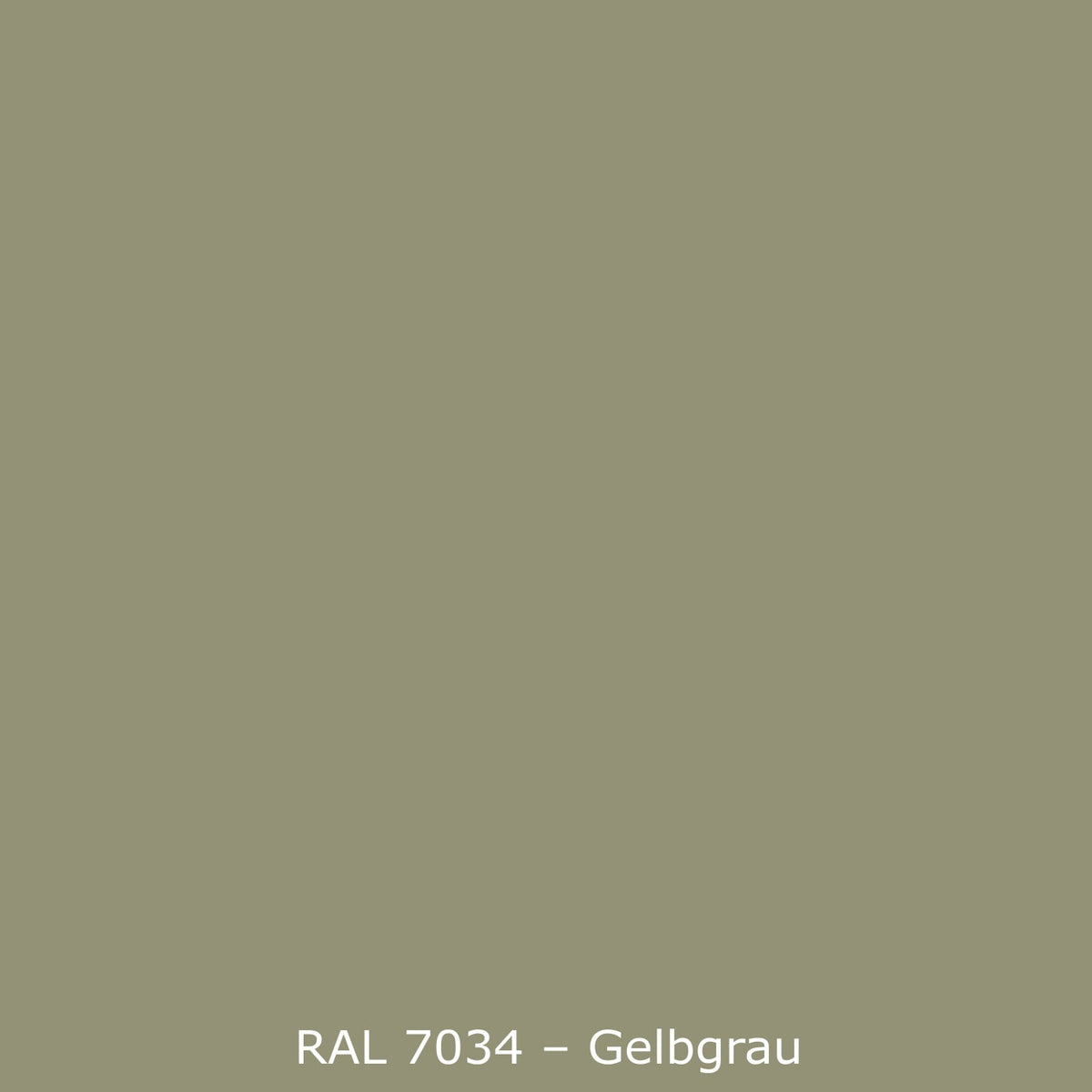 Toilettenrückwand Einfarbig RAL 7034 Gelbgrau