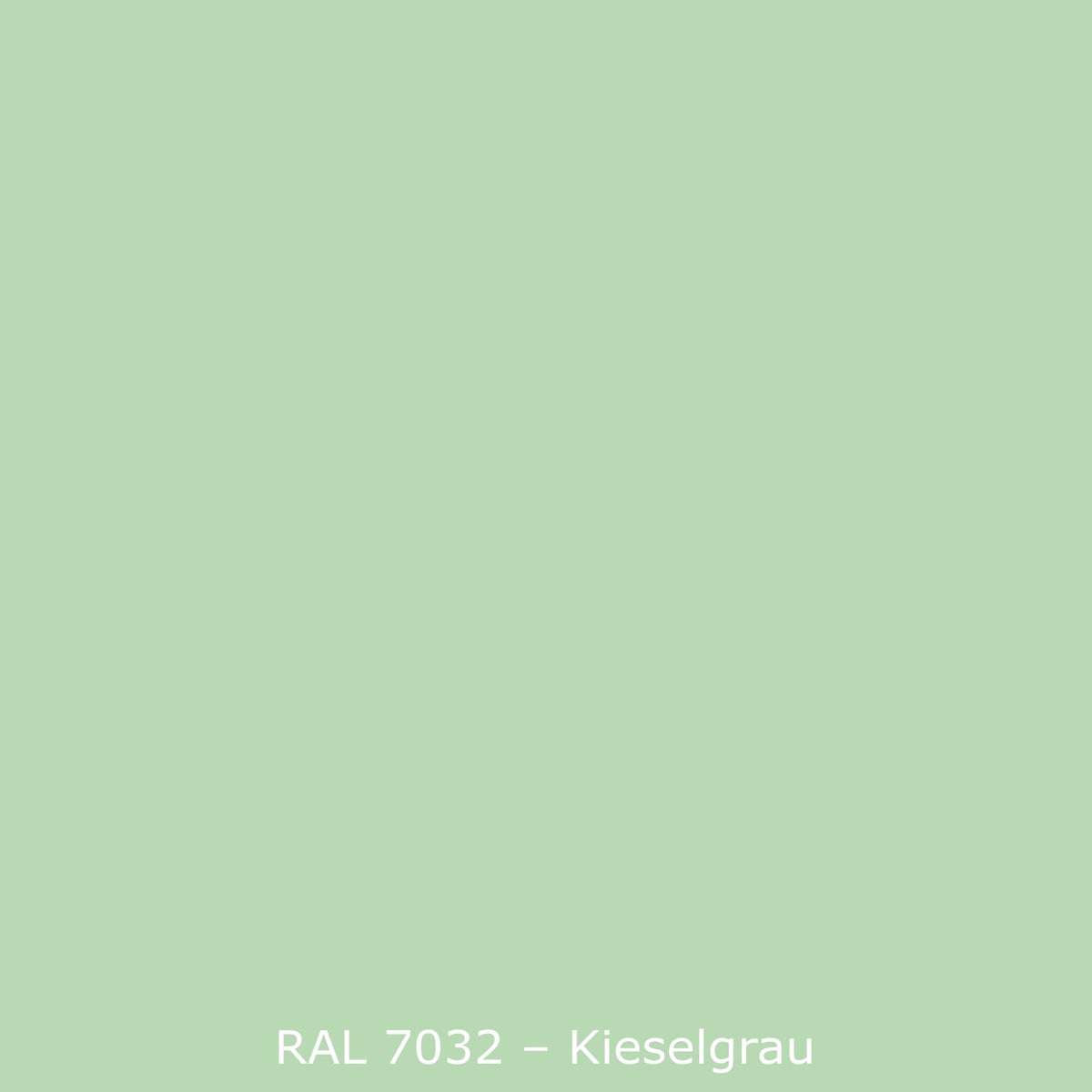 Toilettenrückwand Einfarbig RAL 7032 Kieselgrau