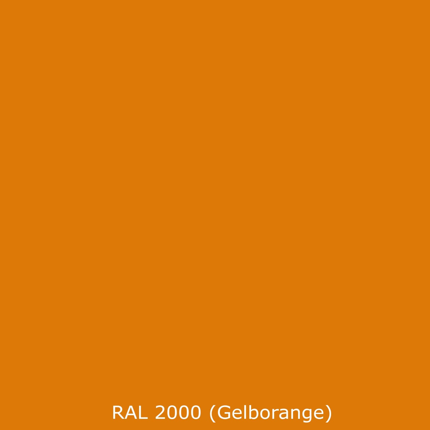 Toilettenrückwand Einfarbig RAL 2000 Gelborange