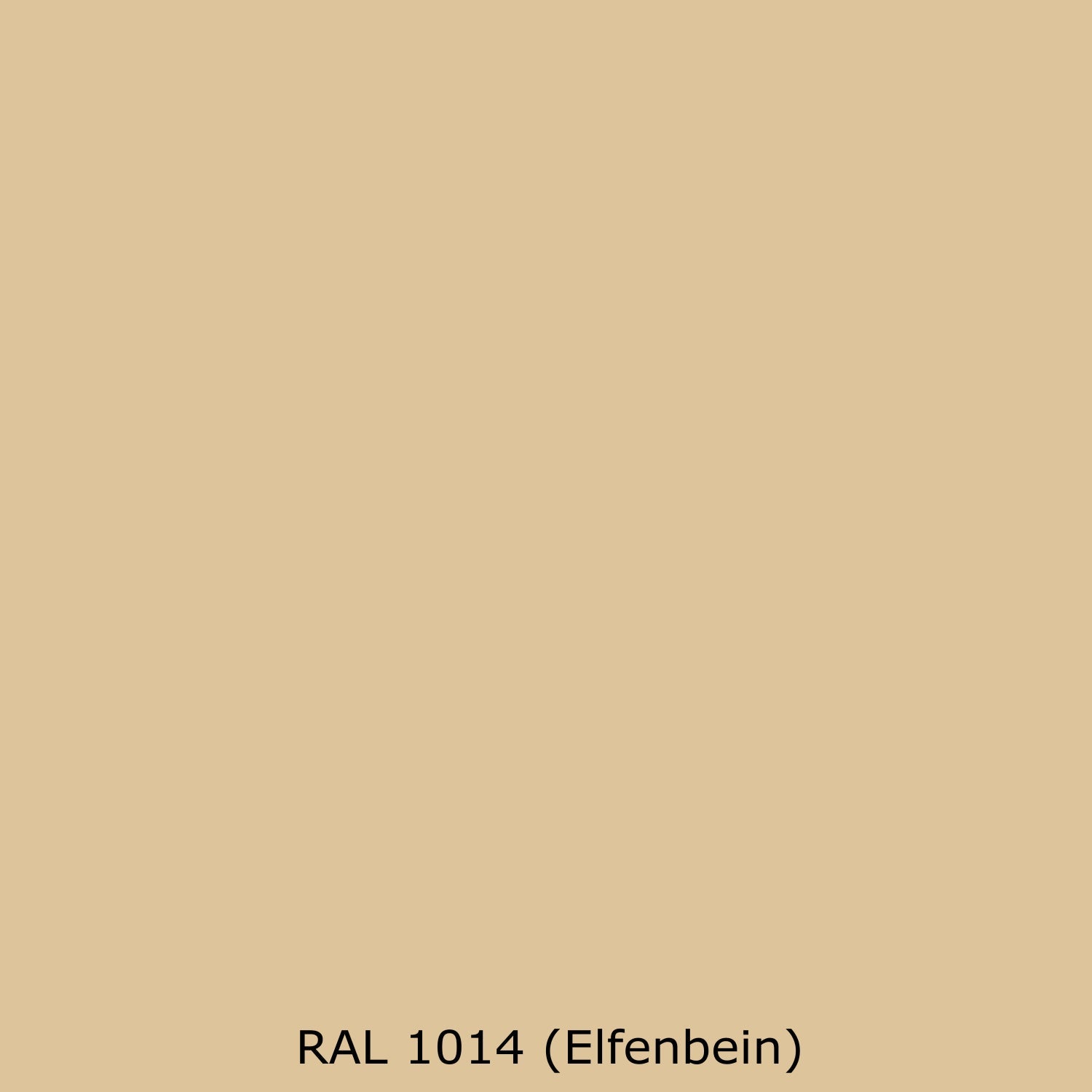 Toilettenrückwand Einfarbig RAL 1014 Elfenbein