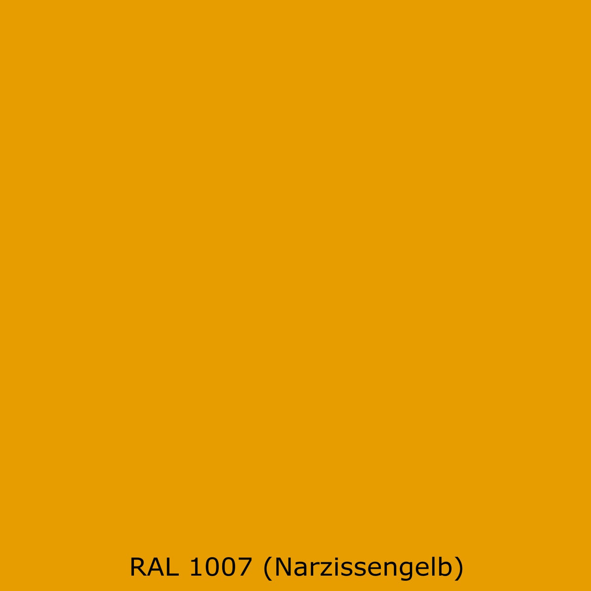 Toilettenrückwand Einfarbig RAL 1007 Narzissengelb