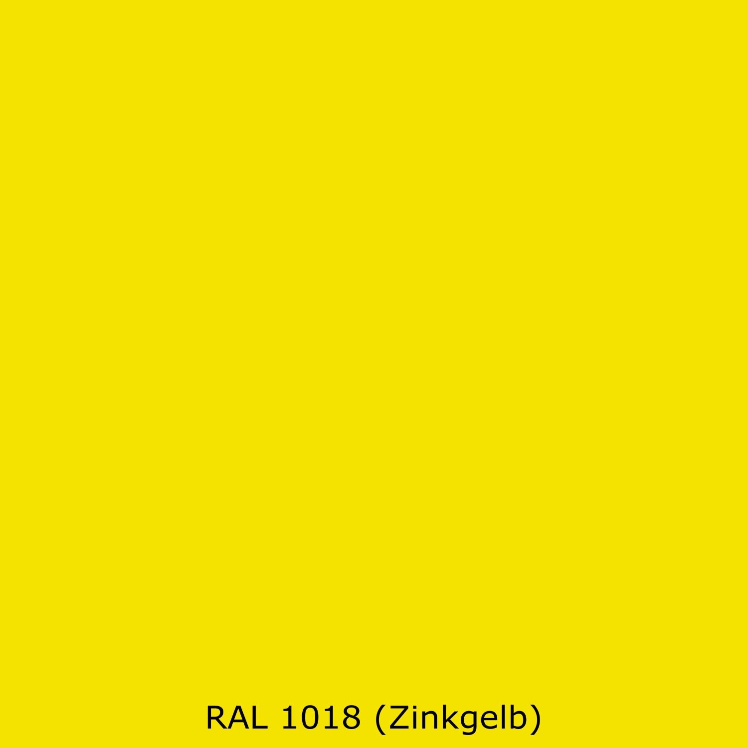 Toilettenrückwand Einfarbig RAL 1018 Zinkgelb