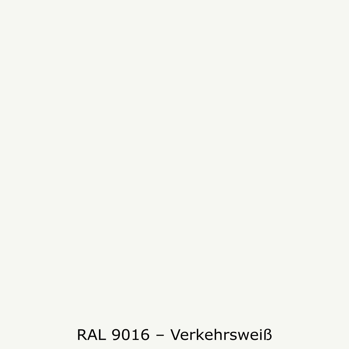 Toilettenrückwand Einfarbig RAL 9016 Verkehrsweiß