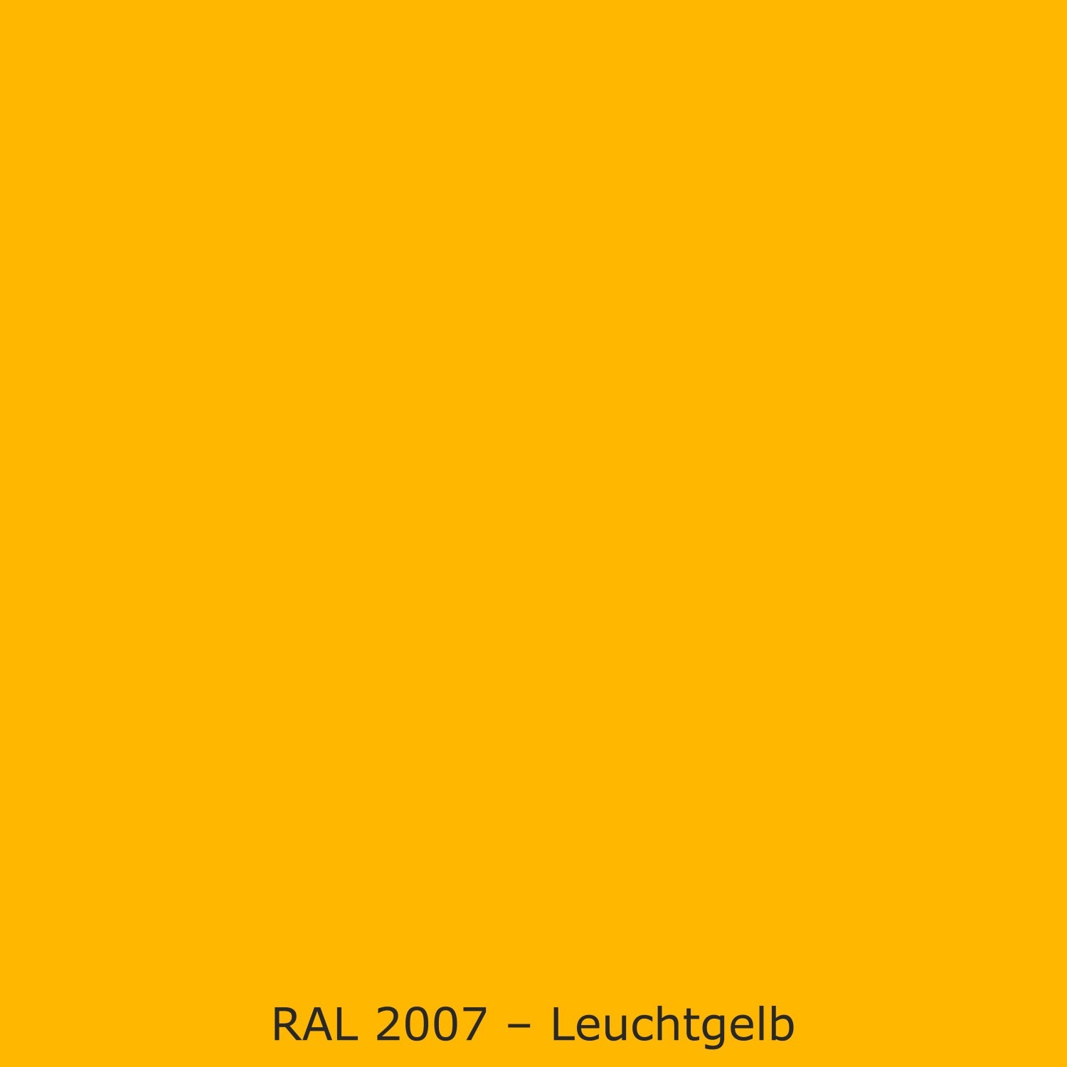 Toilettenrückwand Einfarbig RAL 2007 Leuchtgelb