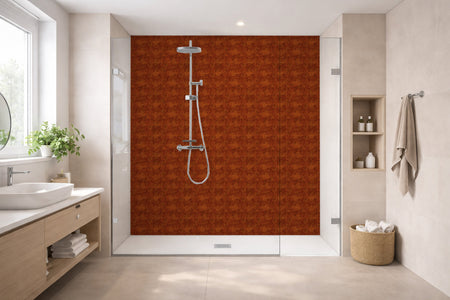 Toilettenrückwand Holzoptik