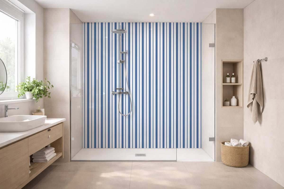 Toilettenrückwand Musteroptik
