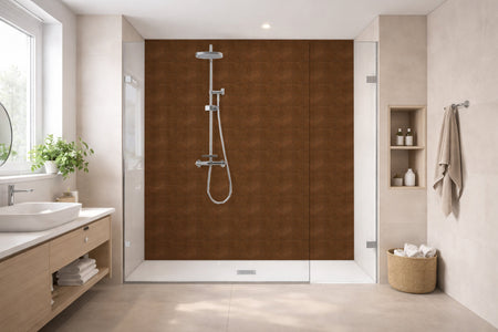 Toilettenrückwand Steinoptik