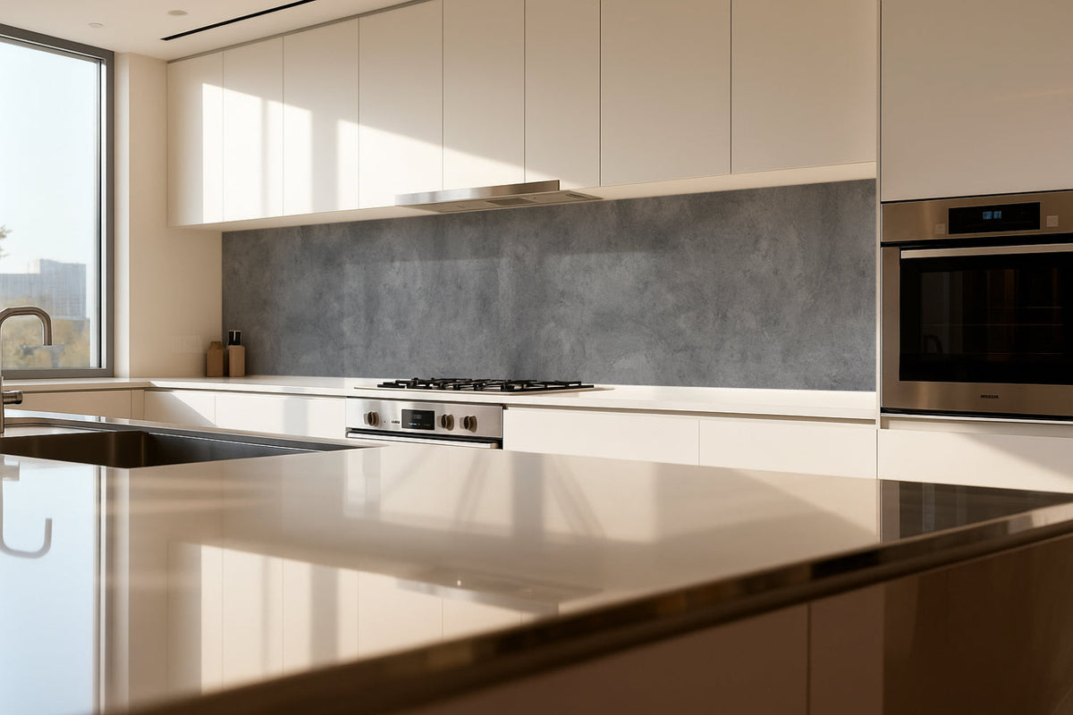 Küchenrückwand Betonoptik