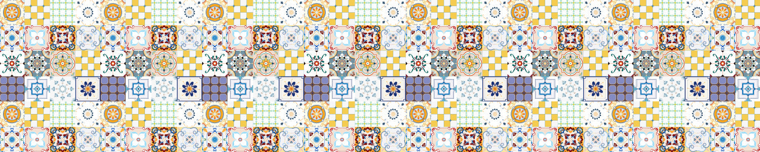 Küchenrückwand Patchwork