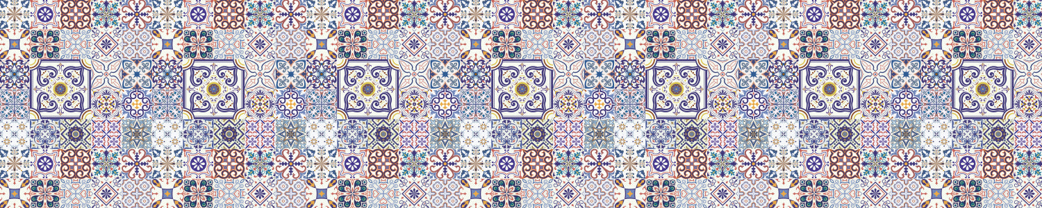 Küchenrückwand Patchwork