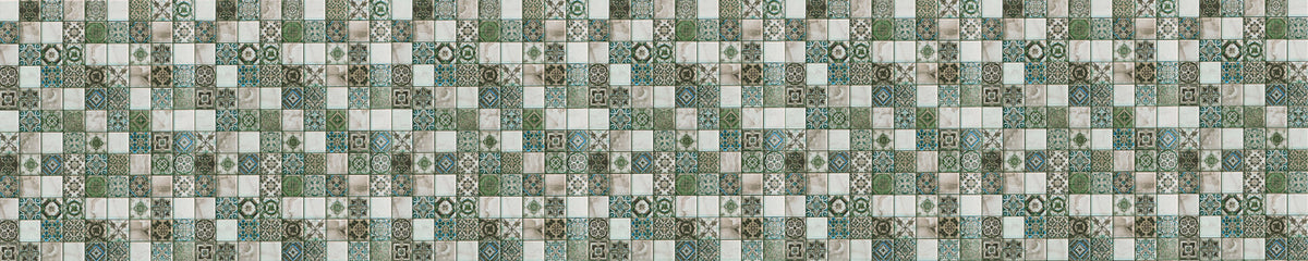 Küchenrückwand Patchwork