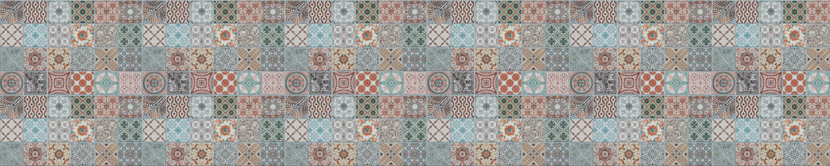 Küchenrückwand Patchwork