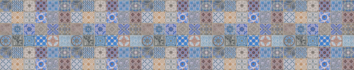 Küchenrückwand Patchwork