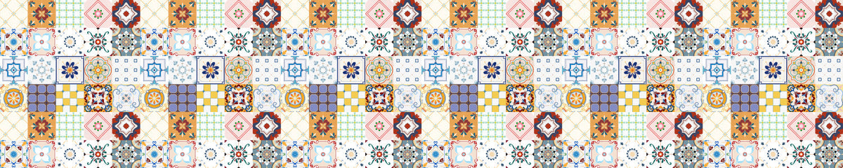 Küchenrückwand Patchwork