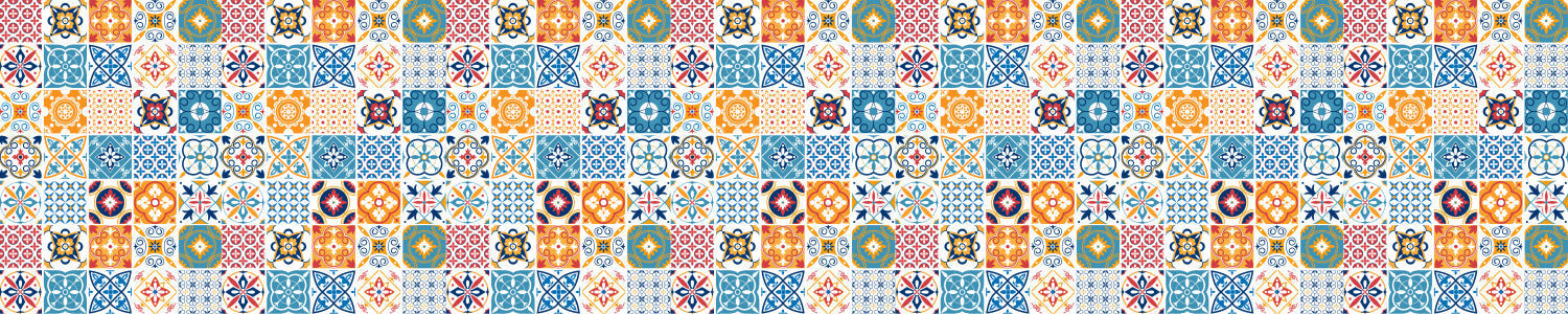 Küchenrückwand Patchwork