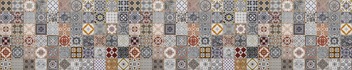 Küchenrückwand Patchwork