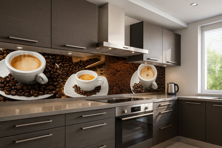 Küchenrückwand Kaffee & Espresso