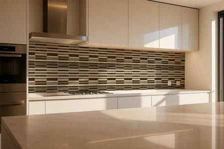 Küchenrückwand Fliesenoptik