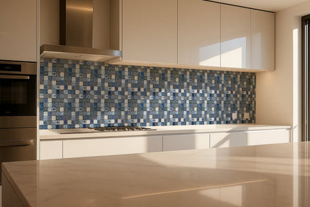 Küchenrückwand Fliesenoptik
