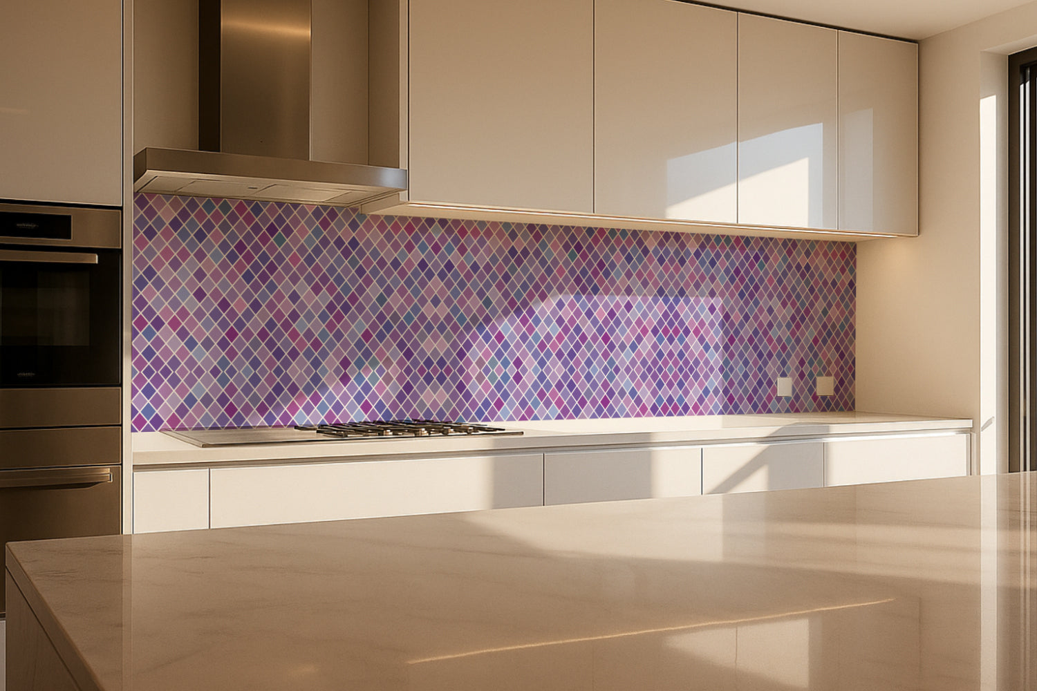 Küchenrückwand Fliesenoptik