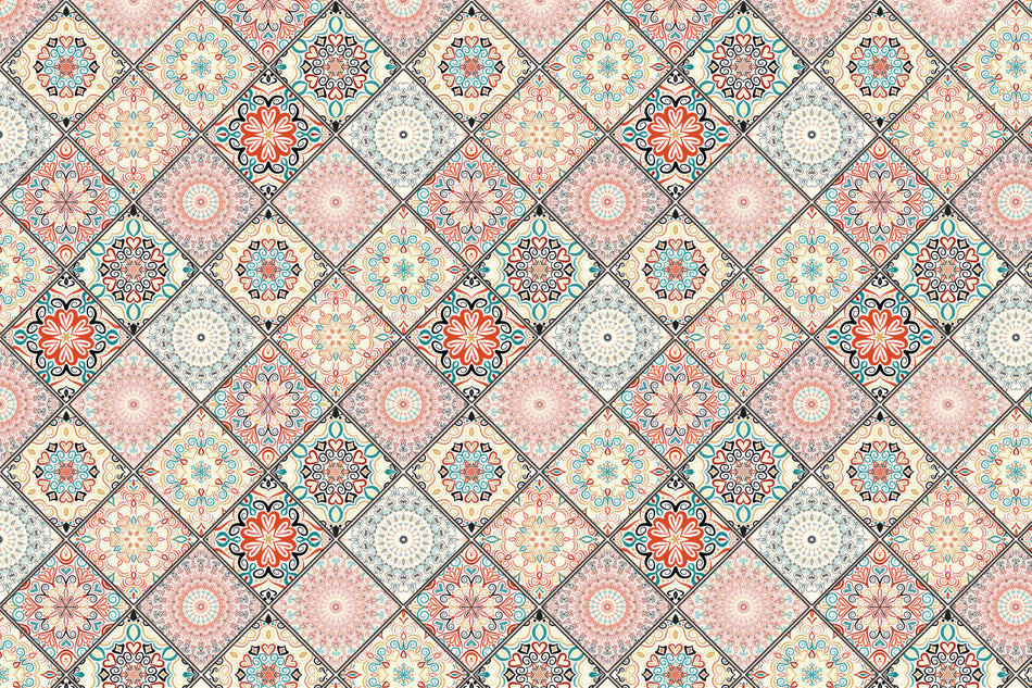 Küchenrückwand Patchwork