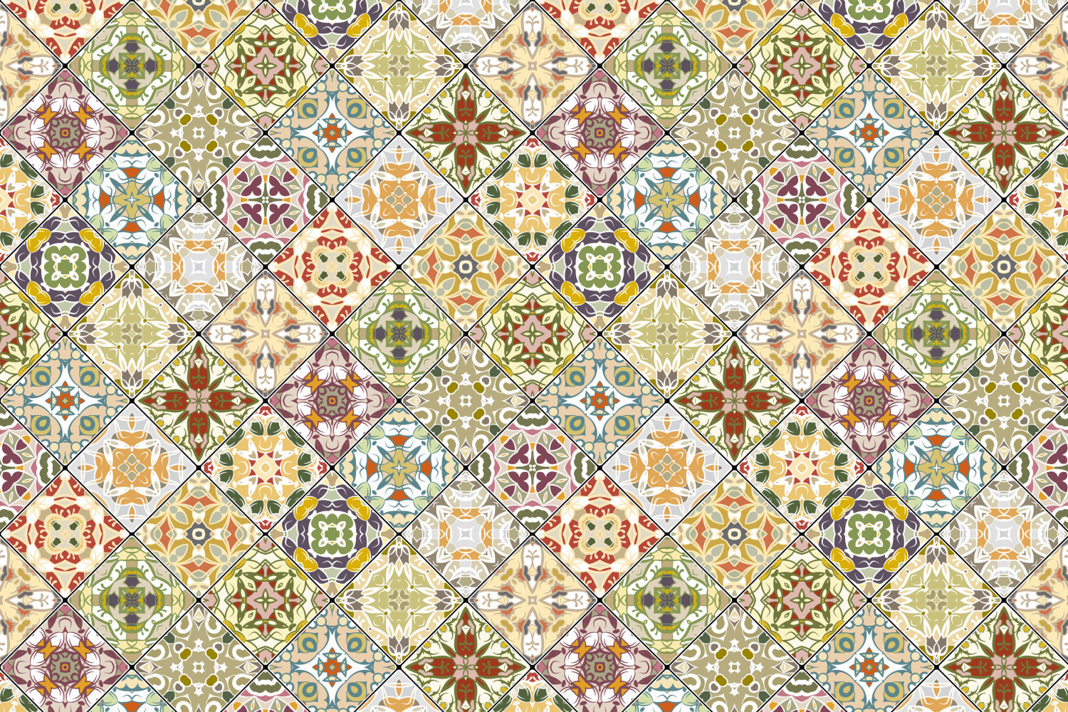 Küchenrückwand Patchwork