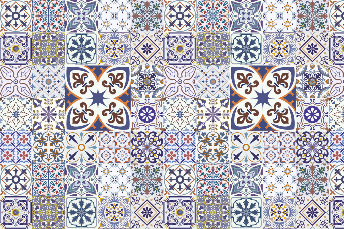 Küchenrückwand Patchwork