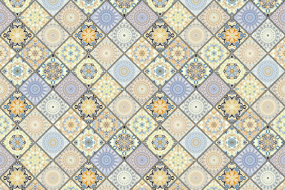 Küchenrückwand Patchwork