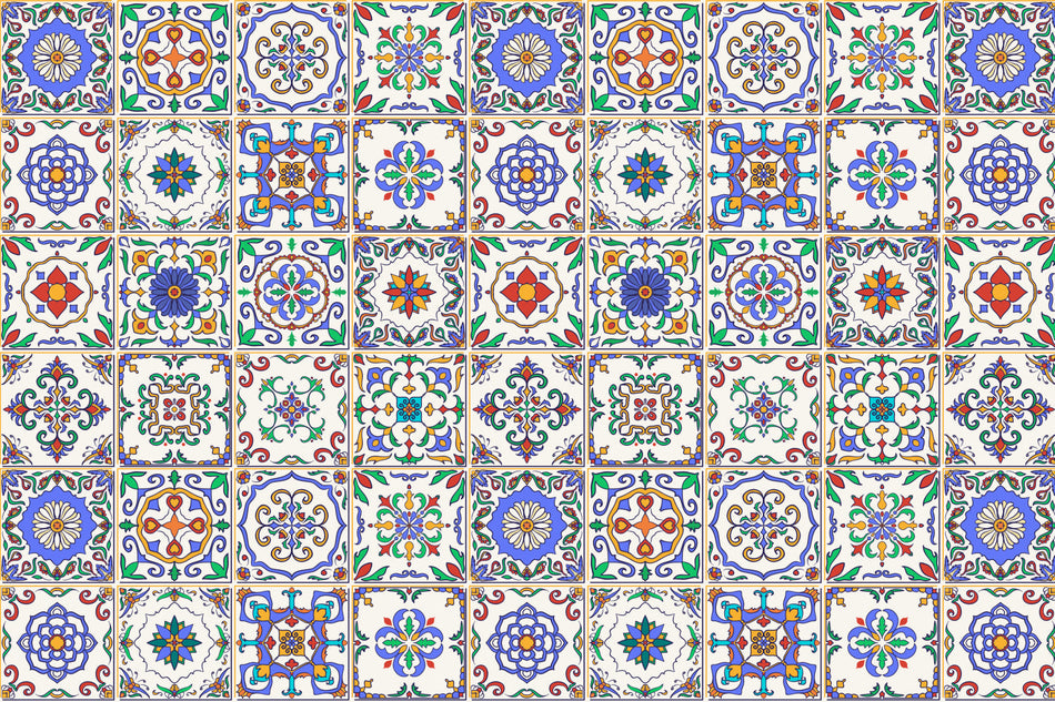 Küchenrückwand Patchwork