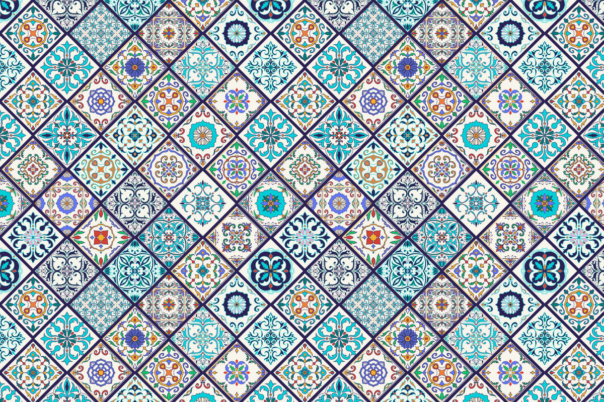 Küchenrückwand Patchwork