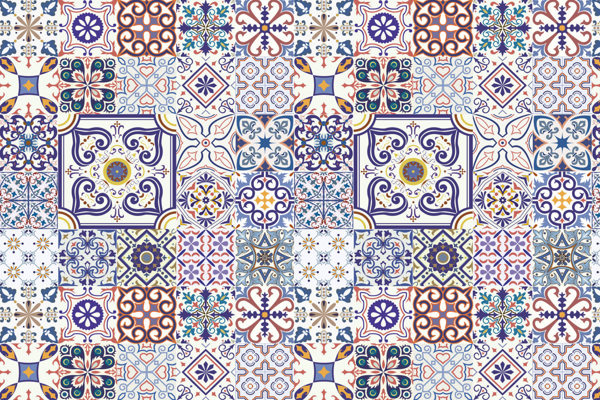 Küchenrückwand Patchwork