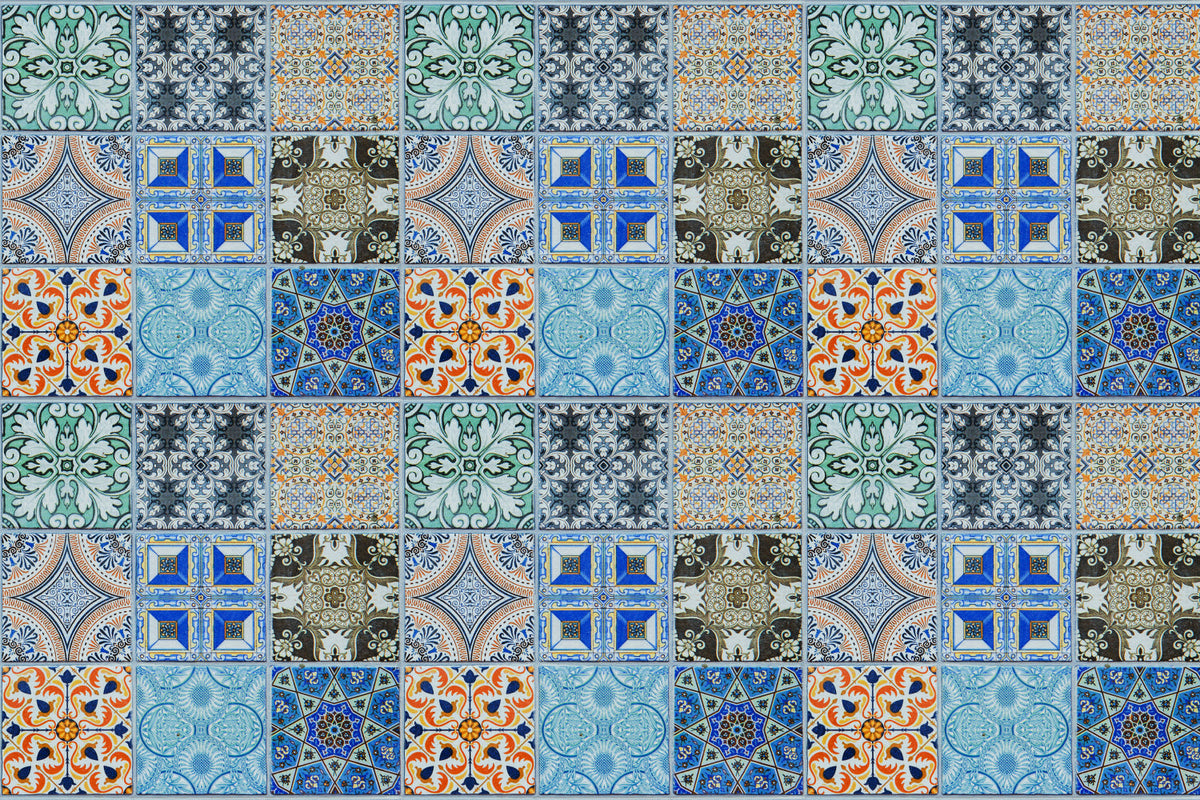 Küchenrückwand Patchwork