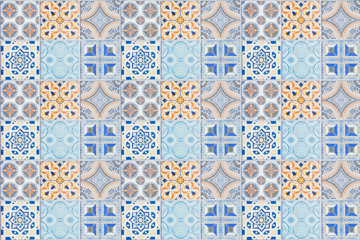 Küchenrückwand Patchwork