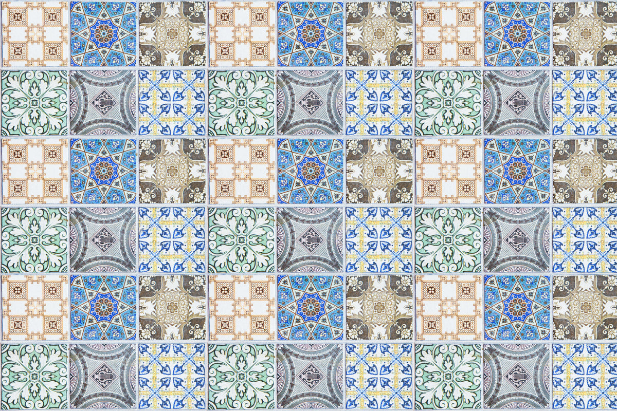 Küchenrückwand Patchwork