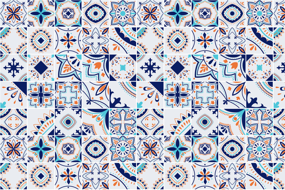 Küchenrückwand Patchwork