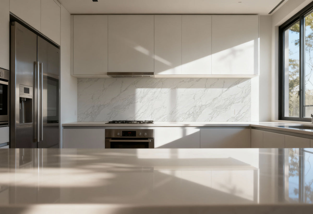 Spritzschutz Küche Marmoroptik