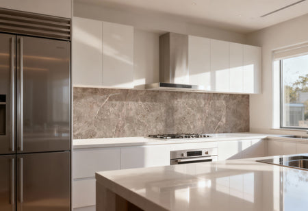 Spritzschutz Küche Marmoroptik