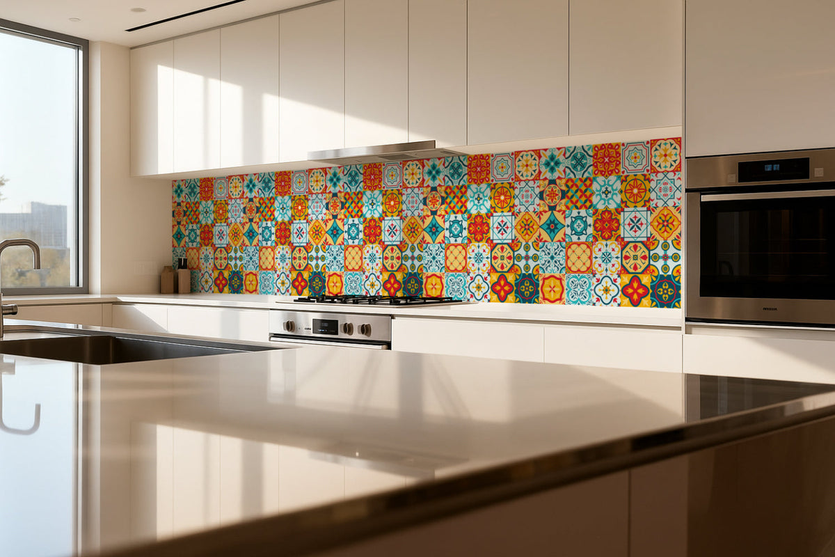 Spritzschutz Küche Patchwork